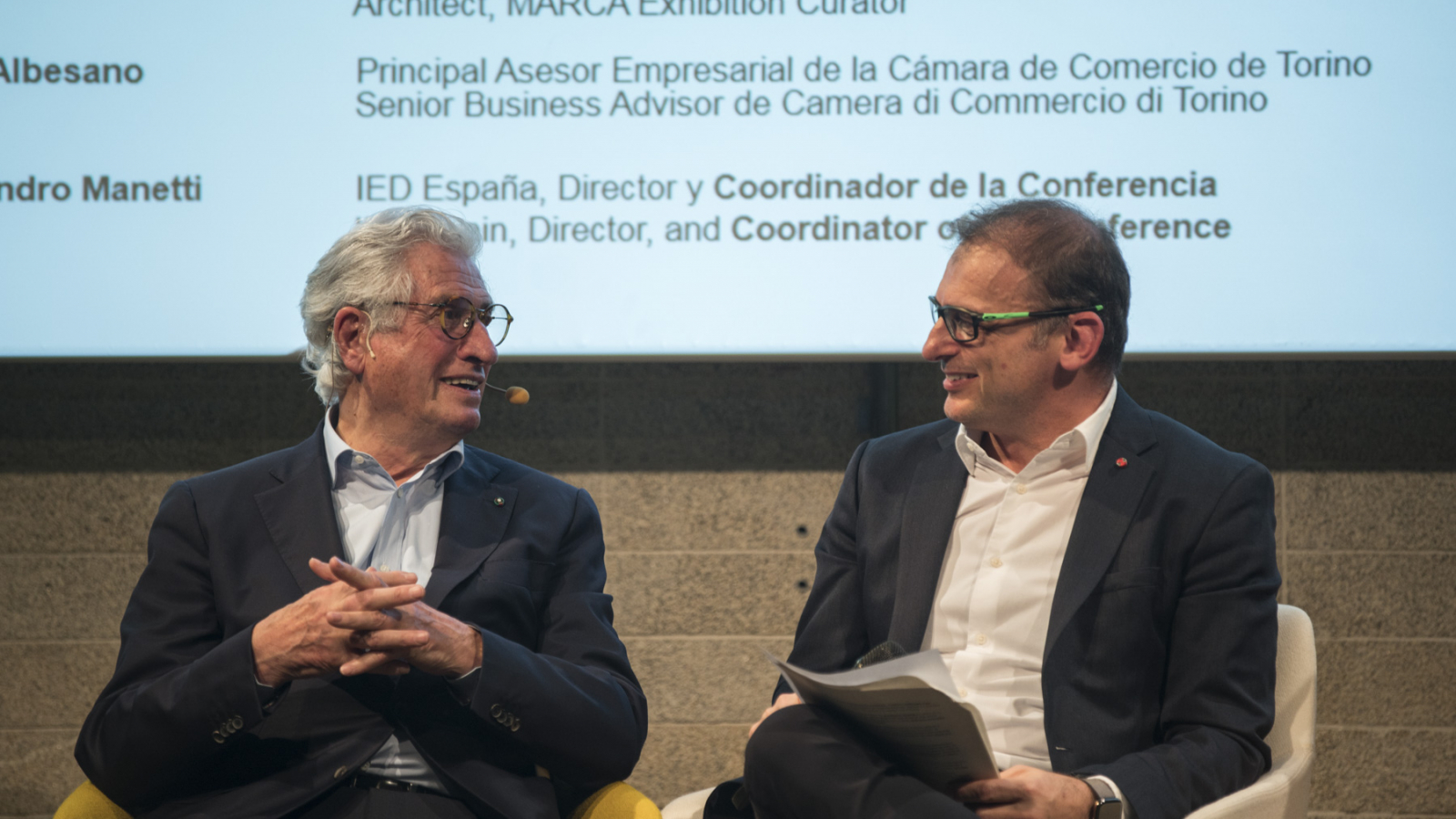Alessandro Manetti, Director del IED España, en el MadridDesignPRO